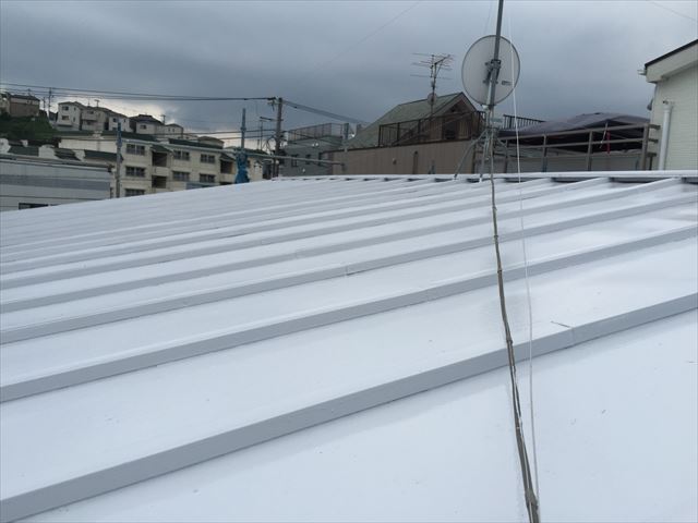 白い屋根
