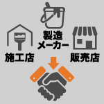 業界最高水準の保証体制メーカーと3社協業による最長10年保証