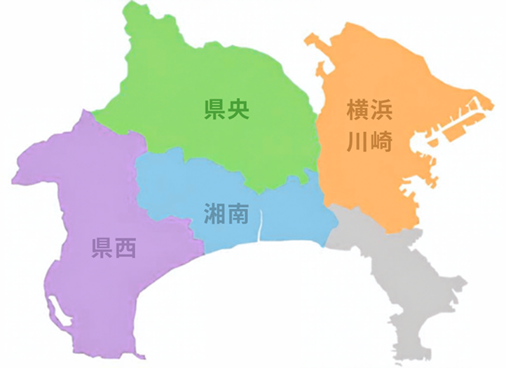 神奈川地図