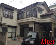 After 施工後