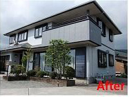 After 施工後
