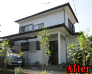 After 施工後