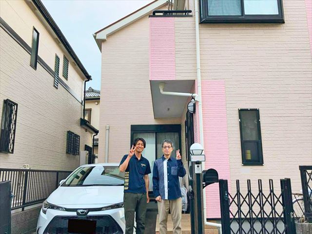 外壁塗装お客様の実例